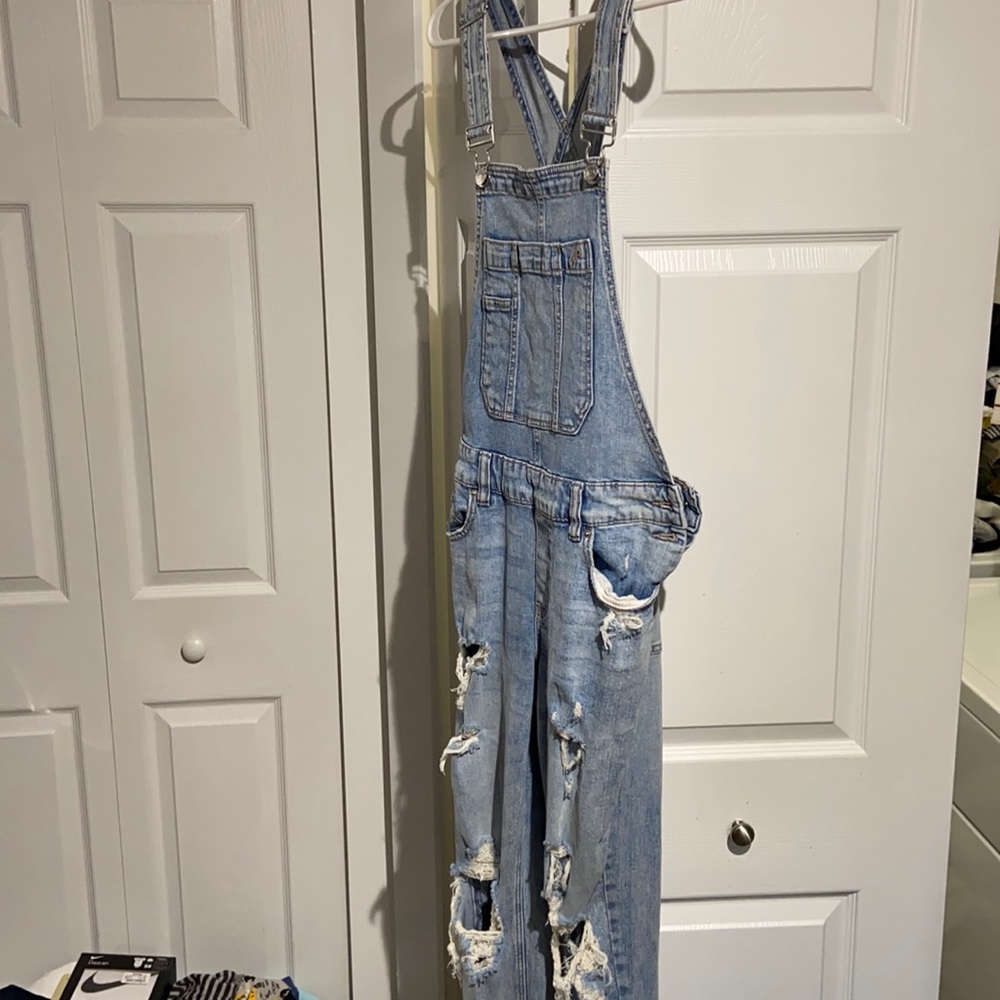 Jean overalls